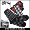 STUSSY Houndstooth Crew Socks 138452画像