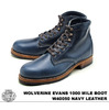 Wolverine EVANS 1000 MILE BOOT NAVY Horween Chromexcel Leather W40050画像