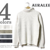 AURALEE SUPERFINE KNIT TURTLE NECK P/O A6AT03RK画像