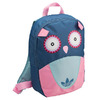 adidas Originals ANIMAL BACKPACK OWL STONE WASH BLUE/LIGHT PINK AF260-G84895画像