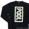 the POOL aoyama × FORTY PERCENT AGAINST RIGHTS DRIP SWEAT PULLOVER BLACK画像