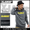 X-LARGE XL Stencil Pullover Hoodie M15C2104画像