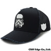 YOSHINORI KOTAKE DESIGN × STAR WARS ストーム・トルーパー メッシュキャップ BLACKxWHITE画像