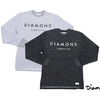 Diamond Supply Co. STONE CUT L/S FOOTBALL TOP画像