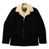 Schott 359US COW SPILIT RANCHER JACKET PILE LINING - BLACK 7452画像