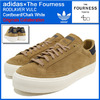adidas Originals × The Fourness RODLAVER VULC Cordboard/Chalk White G26912画像