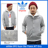 adidas Originals SPO Super Star Fleece JKT Grey AB7666画像