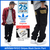 adidas Originals × NIGO Stripes Black Denim Pant AC0002画像