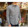 FREEWHEELERS UNION SPECIAL SHIRTS “1913 CONDUCTOR SHIRTS” Cotton Linen Indigo Check 1533012画像