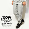 LEFLAH QUILTING SWEAT PANTS GRAY画像