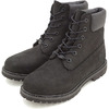 Timberland 6 inch Premium Boot Black Nubuck 96382画像
