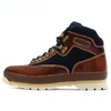 Timberland EURO HIKER MID FABRIC AND LEATHER BROWN/NAVY A11UA画像