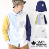 gym master レインボー スナップボタンシャツ G402305画像