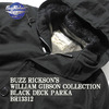 Buzz Rickson's WILLIAM GIBSON COLLECTION BLACK DECK PARKA BR13312画像