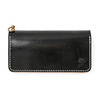 ANIMALIA CATTLE DRIVE WALLET (BLACK&times;NATURAL) ANIMAL-AC07画像