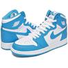 NIKE AIR JORDAN 1 RETRO HIGH OG BG "UNC" wht/dk powder blu 575441-117画像