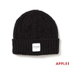 APPLEBUM Black Cable Knit Cap BLACK画像