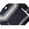 INVERALLAN #113018 SHETLAND JACQUARD CREWNECK 2TONE SWEATER/new navy画像