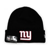 NEW ERA NEW YORK GIANTS BASIC CUFF KNIT BEANIE BLACK FFNENYG044画像