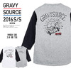GRAVYSOURCE MARIA SK8 3/4 BB TEE GS16-HCS01画像