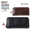 GRAVYSOURCE ROUND ZIP WALLET GS16-HAC07画像