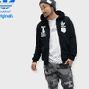 adidas Originals Graphic Sherpa Full Zip Hoodie AB8034画像