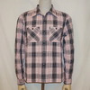 THE FLAT HEAD SEERSUCKER CHECK LONG SLEEVE SHIRT F-SCO-002L画像