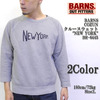 BARNS COZUN CREW SWEAT "NEW YORK" BR-6445画像