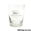 Ron Herman Merry Little Christmas Santa Glass CLEAR画像