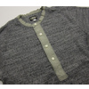 BLACK SIGN Two Face Henley Neck Amish Under Wear BSFN-15305B画像