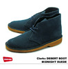 Clarks DESERT BOOT MIDNIGHT SUEDE 26109444画像