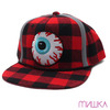 MISHKA UTILITY KEEP WATCH SNAPBACK RED HO151713画像