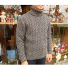 JELADO TURTLENECK CABLE KNIT JP03803画像