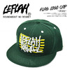 LEFLAH FLAG LOGO CAP GREEN画像