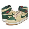 NIKE AIR JORDAN 1 HIGH THE RETURN SAND DUNE/UNVERSITY RED-GORGE GREEN-WHITE 768861-206画像