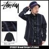 STUSSY Broad Stripe L/S Shirt 111843画像