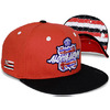 Aloha Army ALOHA CREST AVE SNAPBACK REDxBLACK ALA028画像
