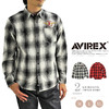 AVIREX L/S SKYKING CHECK SHIRT 6165108画像