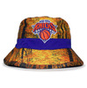 Mitchell & Ness NEW YORK KNICKS FOREST CAMO BUCKET HAT LVMNNYK123画像