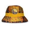 Mitchell & Ness GOLDEN STATE WARRIORS (ゴールデンステイト ウォーリアーズ)FOREST CAMO BUCKET HAT LVMNGSW056画像