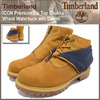 Timberland ICON Premium Zip Top Chukka Wheat Waterbuck with Denim 6863A画像