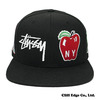 STUSSY WORLD TOUR ICONS SNAPBACK BLACK画像