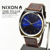 nixon TIME TELLER BROWN GATOR BROWN NA0451888-00画像