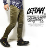 LEFLAH CORDUROY STRETCH SKINNY PANTS -KHAKI-画像