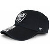 '47 Brand OAKLAND RAIDERS CLEAN UP STRAPBACK BLACK FFFTSOLR007画像