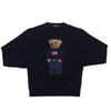 POLO RALPH LAUREN Flag Polo Bear Sweater NAVY画像