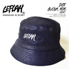 LEFLAH DOT BUCKET HAT -BLUE-画像