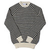 Yarmo FISHERMANS JUMPER - Pure Aran Stripe画像