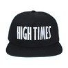 HUF × HIGH TIMES EMBROIDERED SNAPBACK BLACK画像