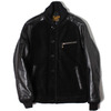Y'2 LEATHER TB-136 STEER SUEDE x STEER OIL RIB JKT画像